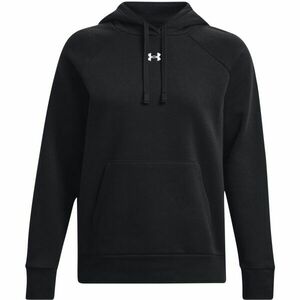 Under Armour RIVAL FLEECE HOODIE Dámská mikina, černá, velikost obraz