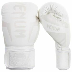 Venum ELITE BOXING GLOVES Boxerské rukavice, bílá, velikost obraz