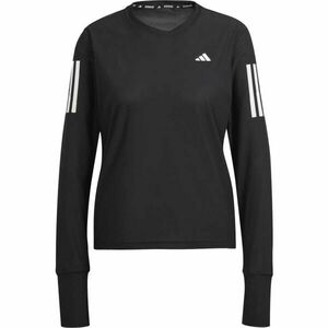 adidas OWN THE RUN LONG SLEEVE Dámské běžecké triko, černá, velikost obraz