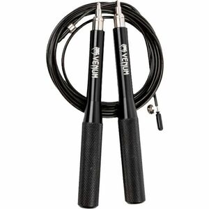 Venum THUNDER EVO JUMP ROPE Švihadlo, černá, velikost obraz