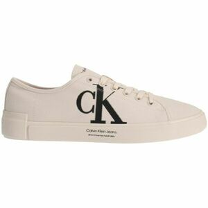 Calvin Klein VULC LOW OVERSIZED BRAND Pánské nízké tenisky, béžová, velikost obraz