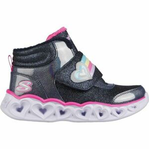 Skechers HEART LIGHTS - BRILLIANT RAINBOW Dívčí zimní boty, tmavě modrá, velikost obraz