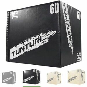 Tunturi PLYO BOX SOFT 50/60/75 CM Plyometrická bedna, černá, velikost obraz