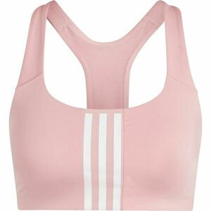 adidas POWERIMPACT 3-STRIPES BRA Dámská sportovní podprsenka, růžová, velikost obraz