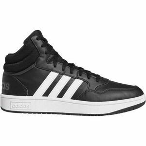 adidas HOOPS 3.0 MID Pánské tenisky, černá, velikost 44 2/3 obraz