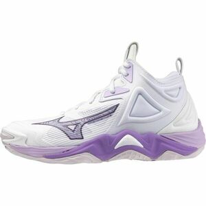 Mizuno WAVE MOMENTUM 3 MID W Dámská sálová obuv, bílá, velikost 39 obraz