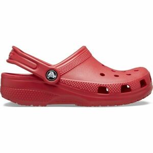 Crocs CLASSIC CLOG K Dětské pantofle, červená, velikost 34/35 obraz