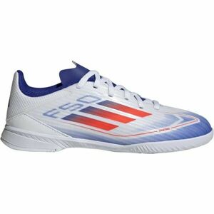 adidas F50 LEAGUE IN J Dětské sálovky, bílá, velikost 36 2/3 obraz