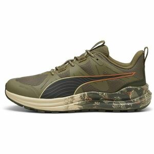 Puma REFLECT LITE TRAIL LANDSLIDE Pánské běžecké boty, khaki, velikost 44.5 obraz