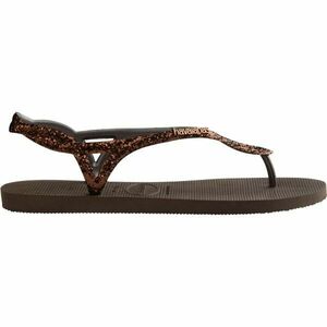 HAVAIANAS LUNA PREMIUM II Dámské žabky, hnědá, velikost 39/40 obraz