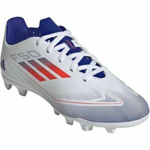 adidas F50 CLUB FXG J Dětské kopačky, bílá, velikost obraz