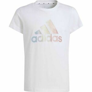 adidas BIG LOGO T-SHIRT Dívčí triko, bílá, velikost obraz