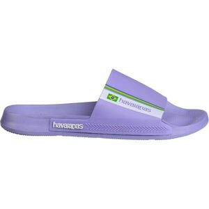 HAVAIANAS SLIDE BRASIL Unisex pantofle, fialová, velikost 39/40 obraz