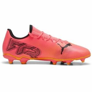 Puma FUTURE 7 PLAY FG/AG Pánské kopačky, oranžová, velikost 42.5 obraz