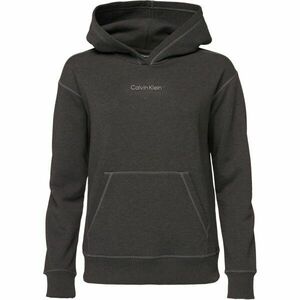 Calvin Klein PULLOVER HOODIE Dámská mikina, tmavě šedá, velikost obraz