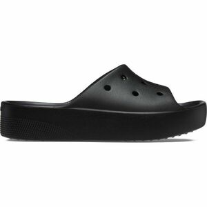 Crocs CLASSIC PLATFORM SLIDE Dámské nazouváky, černá, velikost 37/38 obraz