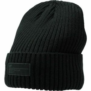 4F WINTER CAP Pánská zimní čepice, černá, velikost obraz