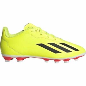 adidas X CRAZYFAST CLUB FXG J Dětské kopačky, žlutá, velikost 37 1/3 obraz