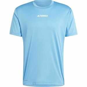 adidas TERREY MULTI T-SHIRT Pánské triko, světle modrá, velikost obraz