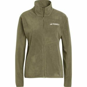 adidas TERREX MULTI FULL-ZIP FLEECE Dámská fleecová bunda, khaki, velikost obraz