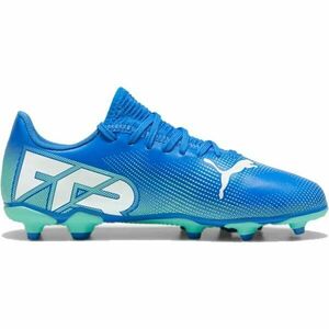 Puma FUTURE 7 PLAY FG/AG JR Dětské kopačky, modrá, velikost 29 obraz