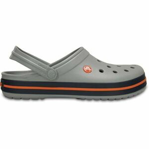 Crocs CROCBAND Unisex pantofle, šedá, velikost 36/37 obraz