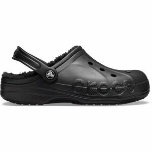 Crocs BAYA LINED CLOG Unisex pantofle, černá, velikost 42/43 obraz