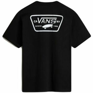 Vans FULL PATCH BACK Pánské triko, černá, velikost obraz