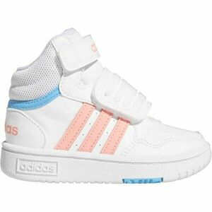 adidas HOOPS 3.0 MID AC I Dětská obuv, bílá, velikost obraz