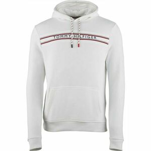 Tommy Hilfiger CLASSIC-HWK OH HOODIE Pánská mikina, bílá, velikost obraz