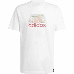 adidas CODES TEE Pánské tričko, bílá, velikost obraz