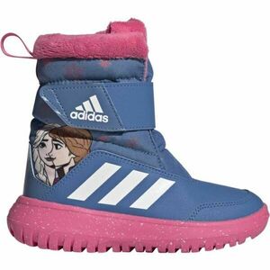 adidas WINTERPLAY FROZEN C Dětské zimní boty, modrá, velikost obraz