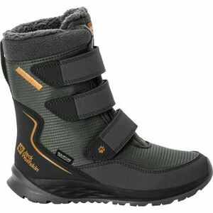 Jack Wolfskin POLAR BOOT TEXAPORE HIGH VC K Dětská zimní obuv, zelená, velikost obraz