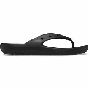 Crocs CLASSIC FLIP V2 Unisex žabky, černá, velikost 45/46 obraz