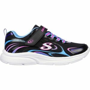 Skechers WAVY LITES Dětská vycházková obuv, černá, velikost obraz