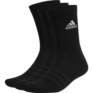 adidas CUSHIONED CREW SOCKS 3 PAIRS Ponožky, černá, velikost obraz