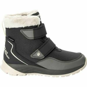 Jack Wolfskin POLAR WOLF TEXAPORE MID VC K Dětská zimní obuv, černá, velikost obraz