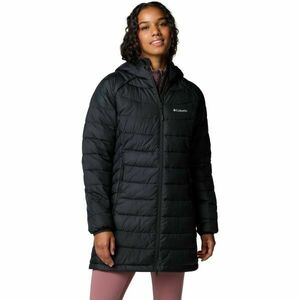 Columbia POWDER LITE II MID JACKET Dámská dlouhá zimní bunda, černá, velikost obraz