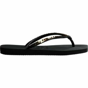 HAVAIANAS SQUARE MAGIC SEQUIN Dámské žabky, černá, velikost 39/40 obraz