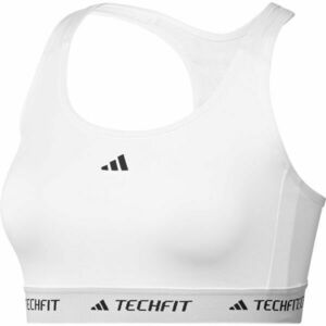 adidas TECHFIT MEDIUM-SUPPORT BRA Dámská podprsenka, bílá, velikost obraz