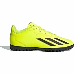 adidas X CRAZYFAST CLUB TF J Dětské turfy, žlutá, velikost 36 obraz