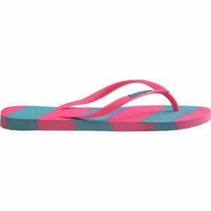 HAVAIANAS SLIM COLOR FUN Dámské žabky, růžová, velikost 37/38 obraz