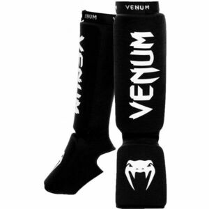 Venum KONTACT SHIN GUARDS Chrániče holení, černá, velikost obraz