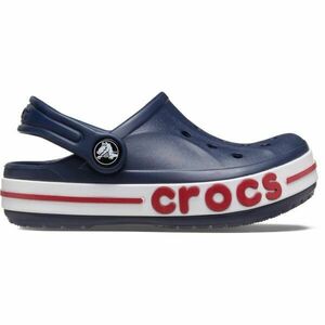 Crocs BAYABAND CLOG T Dětské pantofle, tmavě modrá, velikost 19/20 obraz