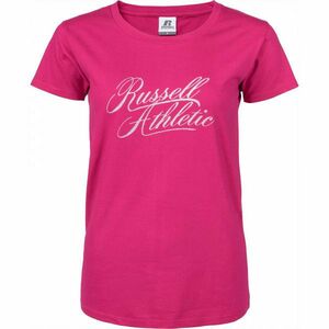 Russell Athletic S/S CREWNECK TEE SHIRT SMU Dámské tričko, růžová, velikost obraz