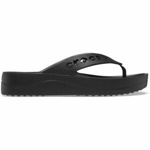 Crocs BAYA PLATFORM FLIP Dámské žabky, černá, velikost 37/38 obraz