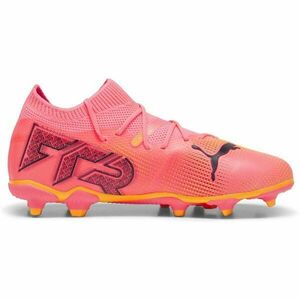 Puma FUTURE 7 MATCH FG/AG JR Dětské kopačky, oranžová, velikost 28 obraz