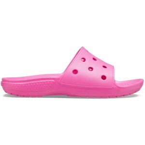 Crocs CLASSIC CROCS SLIDE K Dětské pantofle, růžová, velikost 30/31 obraz