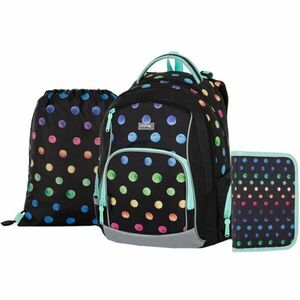 Oxybag GO DOTS Školní set, černá, velikost obraz