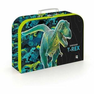 Oxybag PREMIUM DINOSAURUS Dětský kufřík, zelená, velikost obraz